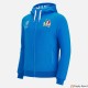 Felpa in cotone con cappuccio full zip Rugby World Cup 2023 Italia Rugby