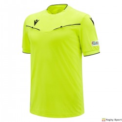 UEFARF 24 EURO MAN SHIRT REFR SS NYL/BLK