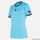 Maglia arbitro donna neon blu UEFA