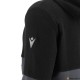 GLA M23/24 ATH FCD AVORIAZ HOODY 1/2 ZIP BLK/MGRY