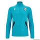 CARDIFF M23/24 TRAINING PLAYER 1/4 ZIP TOP AQUA/BLK LS SR