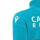 CARDIFF M23/24 TRAINING PLAYER 1/4 ZIP TOP AQUA/BLK LS SR