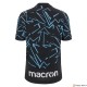 CARDIFF M23/24 TRAINING RUGBY JERSEY BLK/SKY SS SR