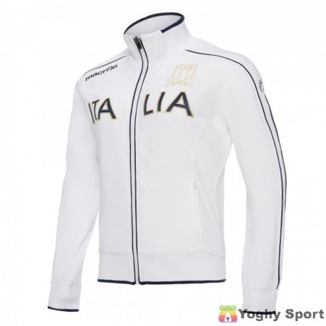 felpa degarzata full zip linea fan donna