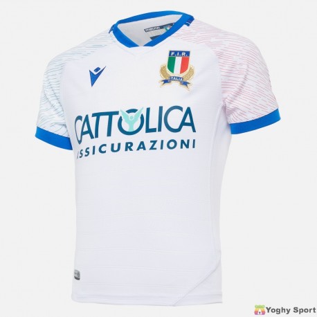 Maglia Away Replica Italia Rugby bambino 2020/21